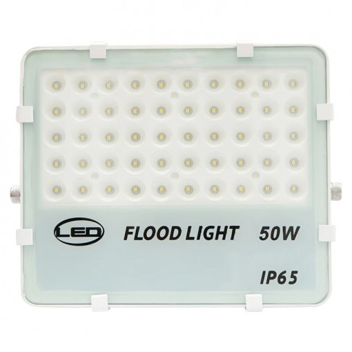 Lampa LED tip proiector iluminat stradal 50W temperatura culoare 6500K, protectie IP67 BK69207