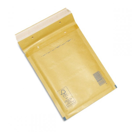 Plic cu bule antisoc a11 120x175+50 mm culoare auriu