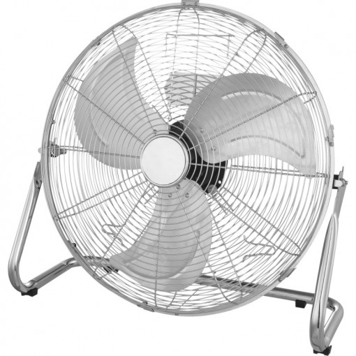 Ventilator de birou, 114w, 3 trepte viteza, suport, 3 palete, grilaj protectie, metal