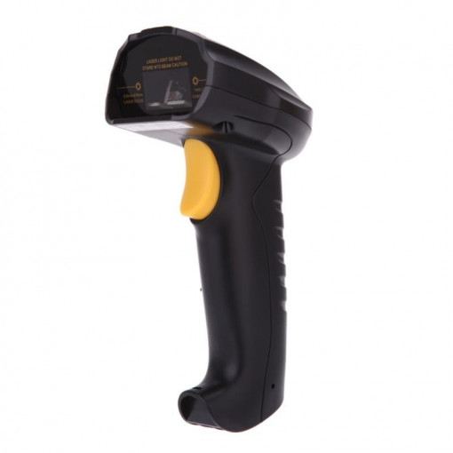Cititor cod bare 1d, wireless 2.5ghz, bidirectional, portabil, usb, 800ma, scanare automata, bp