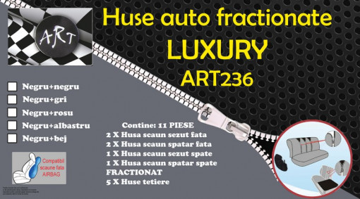 Huse auto fractionate LUXURY ART236