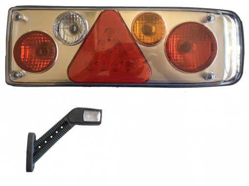Lampa stop LED Camion + Lampa gabarit LED COD: 201408