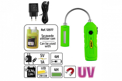 LANTERNA PORTABILA LED - UV CU BAZA MAGNETICA