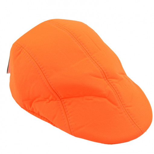 Palarie tip bereta fluorescenta unisex culoare portocaliu