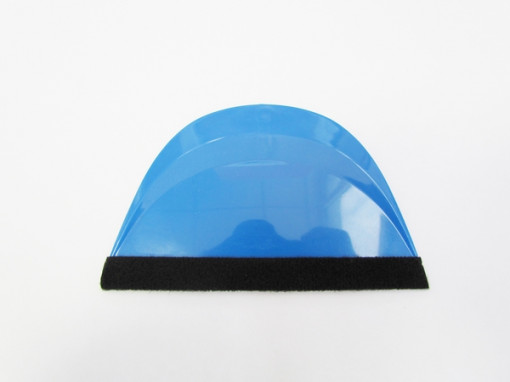 Racleta plastic albastra montaj folie carbon TM161