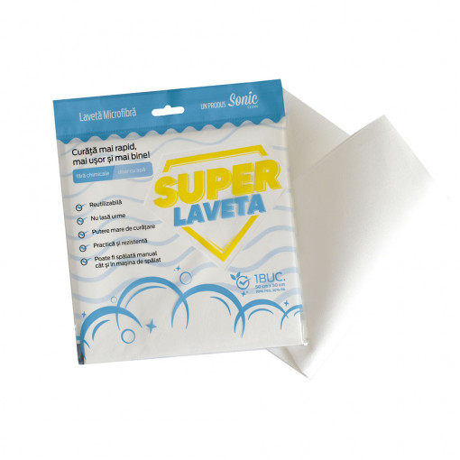 SUPER LAVETA 50CMX50CM SONIC CLEAN