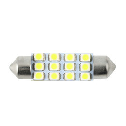 Bec sofit 12 SMD LED lumina albastra 12V (11x39mm) (set 2 buc.) 85627