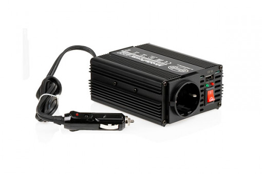INVERTOR DE TENSIUNE HEYNER PREMIUM ALIMENTARE 12V IESIRE 230V CU USB