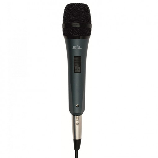 Microfon de mana, metalic, jack 6.3 mm xlr, sal
