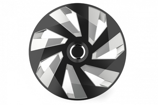 SET CAPACE ROTI 15` VECTOR RC SILVER&BLACK