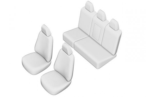 SET HUSE SCAUN NISSAN X-TRAIL 2014- (BANCHETA FRACTIONATA)