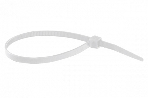 COLIERE NYLON ALBE 2.4*80 MM SET 100 BUC