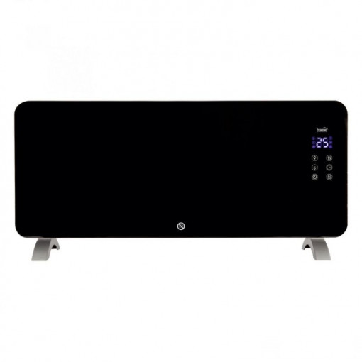 Radiator smart 2000w, wifi, android, ios, touch, protectie ipx4, sticla securizata