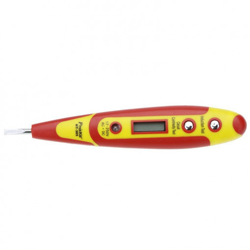Tester digital de tensiune, ecran lcd 0.7 inch, iluminat led, abs