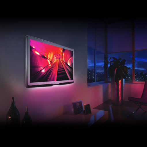 Banda LED pt. iluminare fundal TV 24-60” 100 cm