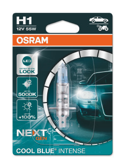 BEC 12V H1 55 W COOL BLUE INTENSE BLISTER NextGen 1 BUC OSRAM