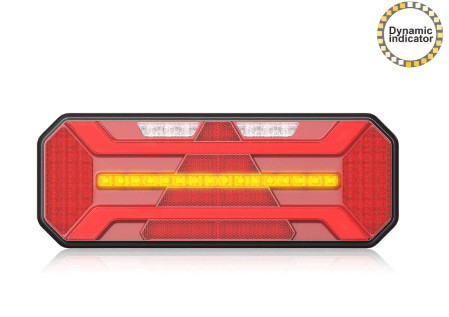 Lampa stop camion LED cu semnalizare dinamica SL-5004 STANGA 12-24V