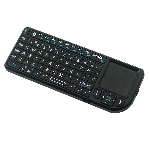 Mini tastatura wireless smart tv, pc, tableta, xbox 360, ps3, cu touchpad rii x1