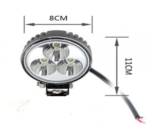Proiector LED 9W 12/24V W-001 9W
