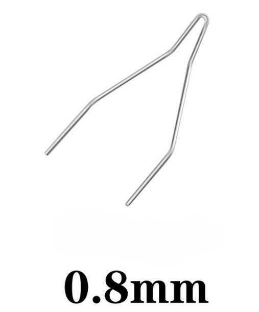 Set 100 cleme pentru pistol de reparat obiecte din plastic 0.8mm Cod: K18028-16