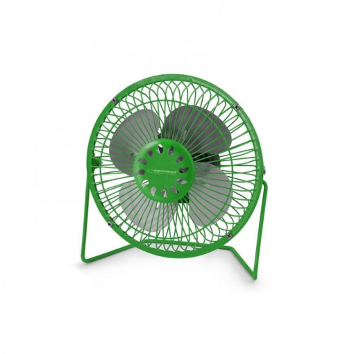 Ventilator de birou cu alimentare prin cablu usb, esperanza culoare verde