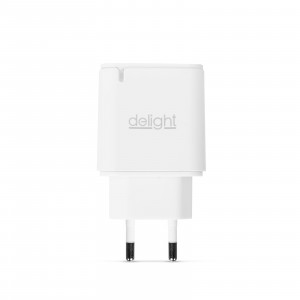 Adaptor de rețea USB + Type-C PD20W cu încărcare rapidă - alb - Img 2