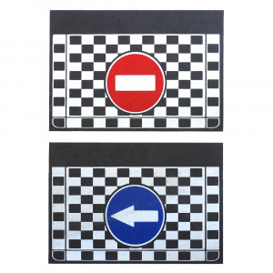 APARATORI NOROI CAMION 3D 40X45 CM SET 2 BUC - Img 1
