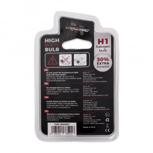 Bec halogen H1, 55W, +30% intensitate - CARGUARD - Img 3