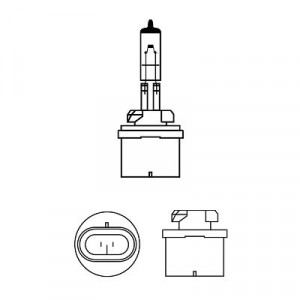 BEC PROIECTOR H27W/1 12V PG13 VISION PHILIPS - Img 3