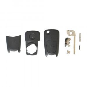 CARCASA CHEIE CONTACT PENTRU OPEL ASTRA / CORSA / TIGRA / VECTRA, 2 BUTOANE, CU CHEIE - Img 3