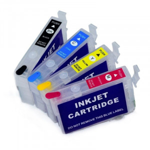 Cartuse reincarcabile epson 603xl t03a, de capacitate mare, cu chipuri autoresetabile - Img 2
