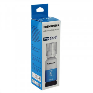 Cerneala compatibila premium epson l103 ecotank, flacon xxl 100 ml culoare cyan - Img 2