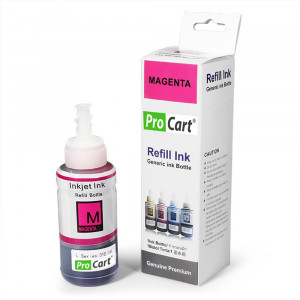 Cerneala refill foto dye magenta pentru epson seria l