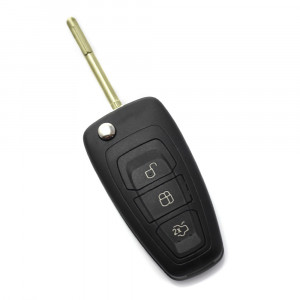 Ford - Carcasa tip cheie briceag cu 3 butoane - Img 1