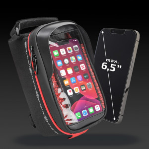 GENTUTA IMPERMEABILA PENTRU BICICLETA CU SUPORT TELEFON - Img 2