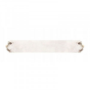 Hamac tip scaun, 100x130 cm, 2 perne, bara din lemn, bumbac bej - Img 14