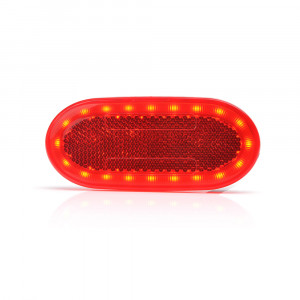 LAMPA GABARIT LED 1387 W197, 12V-24V, POZITIE ROSU WAS - Img 2