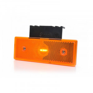 LAMPA GABARIT LED 1412 W201, 12V-24V, POZITIE PORTOCALIU WAS - Img 2