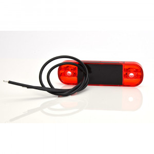 LAMPA GABARIT LED 715 W97.3, 12V-24V, POZITIE ROSU WAS - Img 5