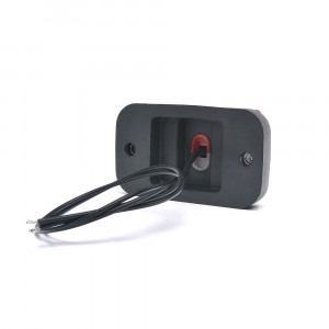 LAMPA GABARIT LED CU BRAT 1169 W168.32, 12V-24V, POZITIE ALB / ROSU / PORTOCALIU WAS - Img 6