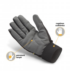 Manusi de protectie cu fixare prin scai marime XL - Img 4
