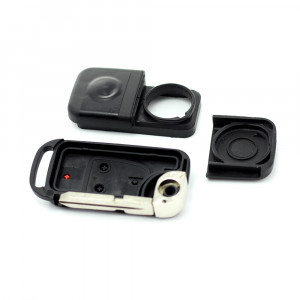 Mercedes Benz - Carcasa tip cheie briceag cu 3 butoane, buton panica, lama 4 "piste" - Img 6