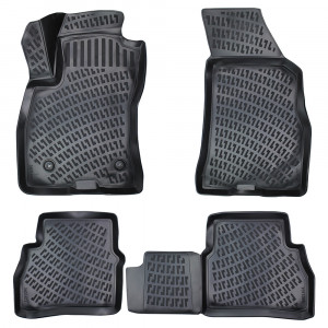 SET COVORASE AUTO CAUCIUC UMBRELLA PENTRU FIAT DOBLO (FACELIFT) 2015- - Img 1