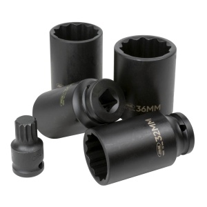 SET DE 8 TUBULARE SI CAPETE XZN 1/2inch DE IMPACT - Img 7