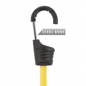 Set de cordeline de fixare profesionale - galben - 120 cm x 8 mm - 2 buc. / pachet - Img 4