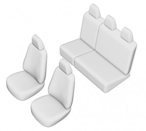 SET HUSE SCAUN FORD ECOSPORT 2018- (BANCHETA FRACTIONATA) - Img 2