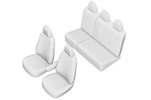 SET HUSE SCAUN HONDA CRV 2013-2016 (BANCHETA FRACTIONATA)