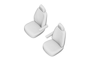 SET HUSE SCAUN MERCEDES SPRINTER (1+1) 2007-2018 - Img 2