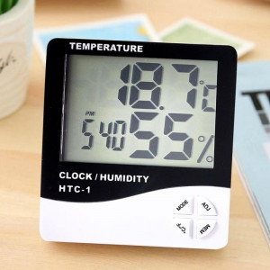 Statie meteo cu higrometru, ecran lcd, alarma, afisaj ora, data, calendar - Img 6