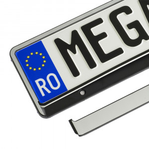 SUPORT NUMAR INMATRICULARE MEGA DRIVE CHROME 1 BUC - Img 5